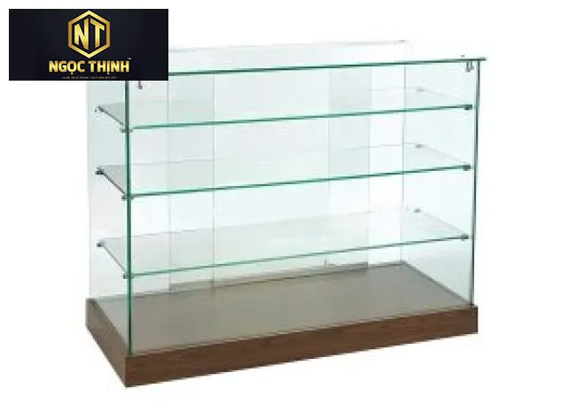 TỦ KÍNH TRƯNG BÀY SẢN PHẨM NHỎ GỌN